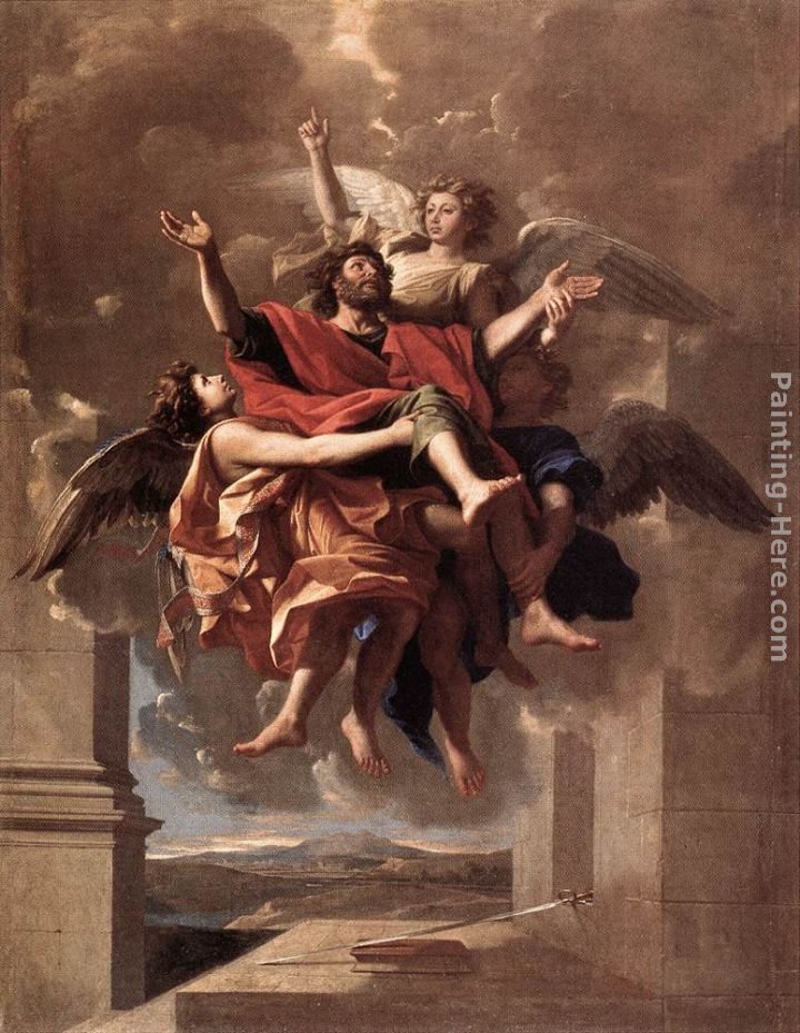 Nicolas Poussin The Ecstasy of St Paul